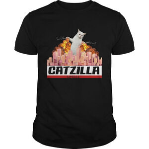 Catzillafunny Kitty For  Tshirt